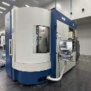 []同款四台，格劳勃GA550卧式五轴加工中心。机器准新机.